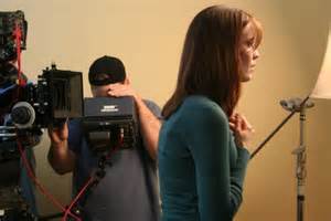 On the set of "Fireproof."