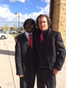 Chandler and his good friend, Jalen.