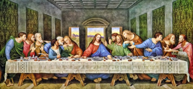 The Last Supper Restored, Leonardo Da Vinic